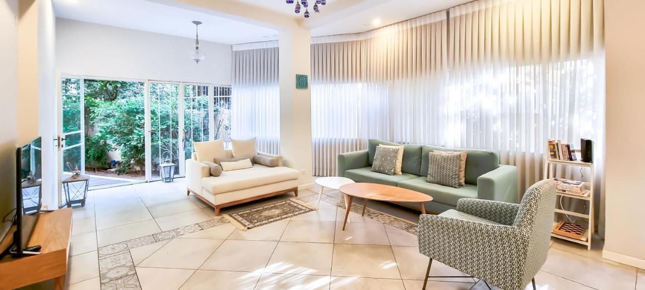 Apartemen 100 m² dengan 2 kamar tidur dan 2 kamar mandi pribadi di Pusat Kota Tel Aviv Bagian luar foto