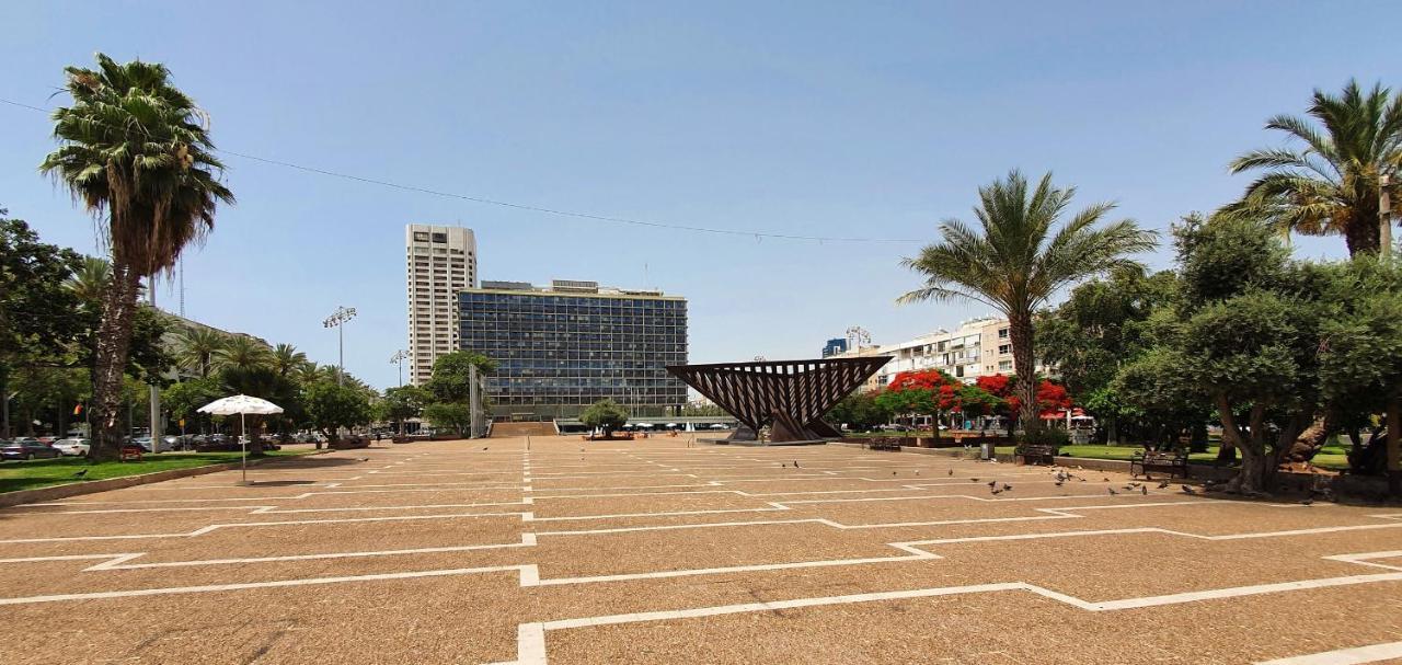 Apartemen 100 m² dengan 2 kamar tidur dan 2 kamar mandi pribadi di Pusat Kota Tel Aviv Bagian luar foto