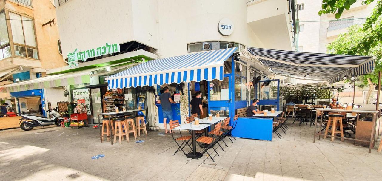 Apartemen 100 m² dengan 2 kamar tidur dan 2 kamar mandi pribadi di Pusat Kota Tel Aviv Bagian luar foto